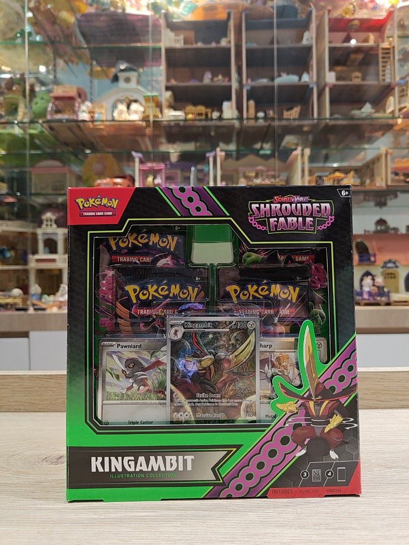 POKÉMON TCG Scarlet & Violet SV6.5 Shrouded Fable Kingambit Illustration Collection I.633921377