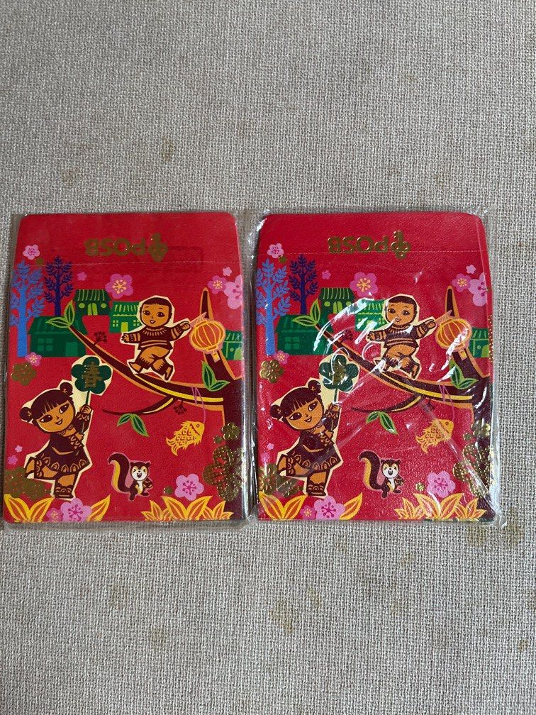 POSB Red Packets (All 2 packs), Hobbies & Toys, Stationery & Craft ...