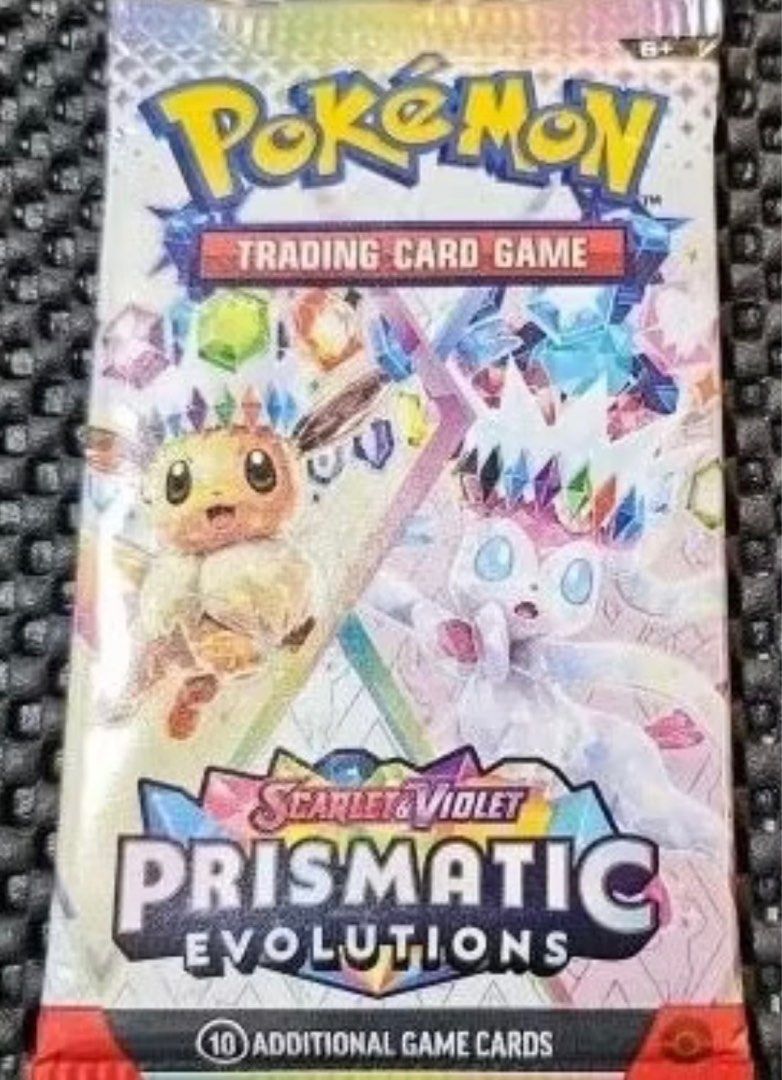 Prismatic Evolution booster pack (Category: Card Packs) located in Kuala Lumpur. Submitted by pokemonlegends21 (Listing ID 1356731413, Image 1). Description: Brand new Dm to know more info.
