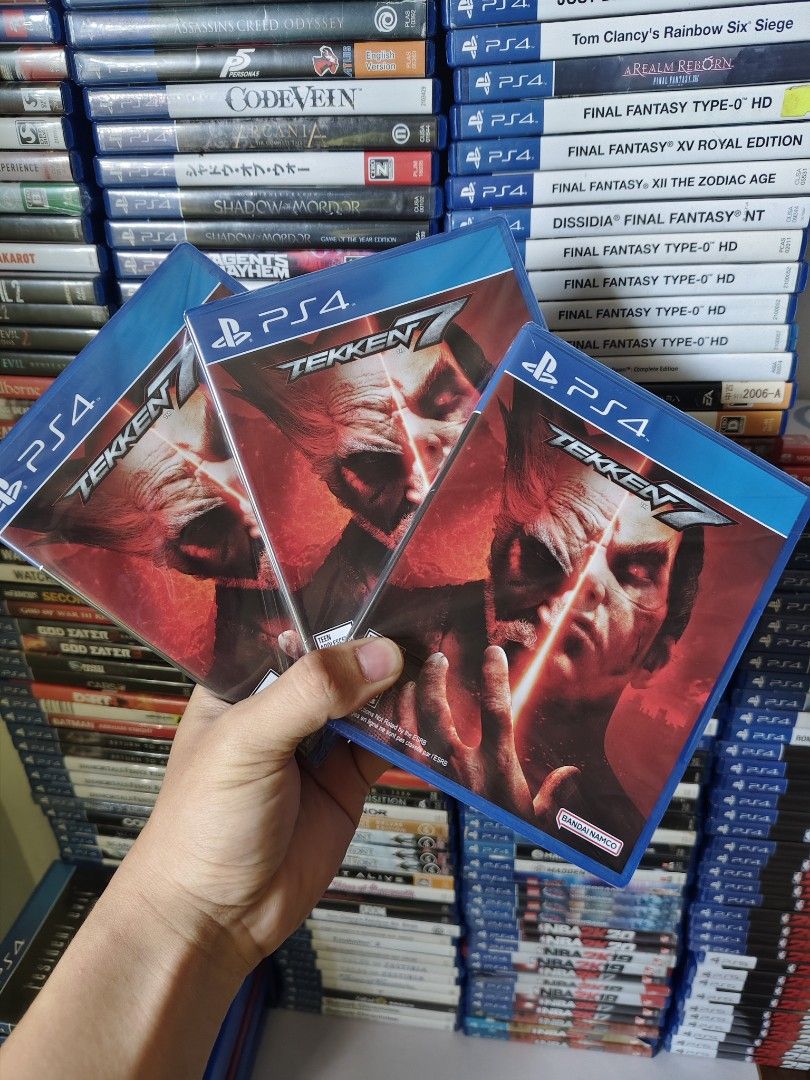 PS4: TEKKEN 7 BRANDNEW SEALED (Category: PlayStation) located in Manila. Submitted by mikkolosg20176 (Listing ID 1356673986, Image 1). Description: BAGUMBAYAN TAGUIG PIN LOCATION: MCG PURPLE GAMING TAGUIG SHIPPING OR PICKUP.