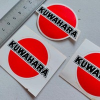 Sticker decal sepeda Kuwahara NOS osbmx oldschool bmx stang frame seat ...