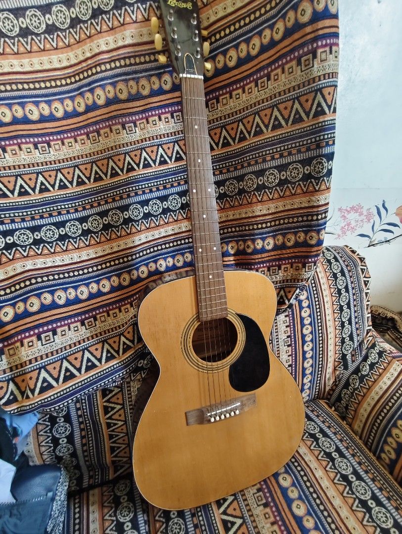 TETOMAS ACOUSTIC GUITAR JAPAN (Category: Musical Instruments) located in Manila. Submitted by babz30261 (Listing ID 1356713210, Image 2). Description: MADE IN JAPAN TETOMAS ACOUSTIC GUITAR GOOD QUALITY CONDITION NO DAMAGES NO ISSUES COMPLETE STRINGS QUALITY MATERIALS WE DELIVER VIA COD NATIONWIDE WIDEEEEEEE ‼️💕🌊.