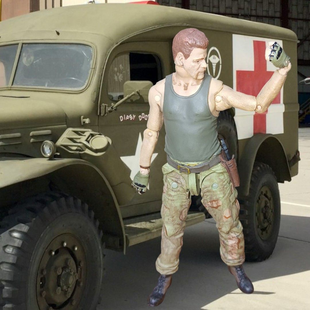 The Walking Dead Abraham Ford 5.5" (Category: Figurines & Statues) located in Paranaque City. Submitted by InquisiToyz (Listing ID 1331962655, Image 2). Description: Mcfarlane TWD 5.5" Abraham Ford •Complete Accessories •tight joints •20 points of articulation •actual photo shown •payment thru GCash •delivery thru Lalamove/LBC/JnT •item is in Paranaque.