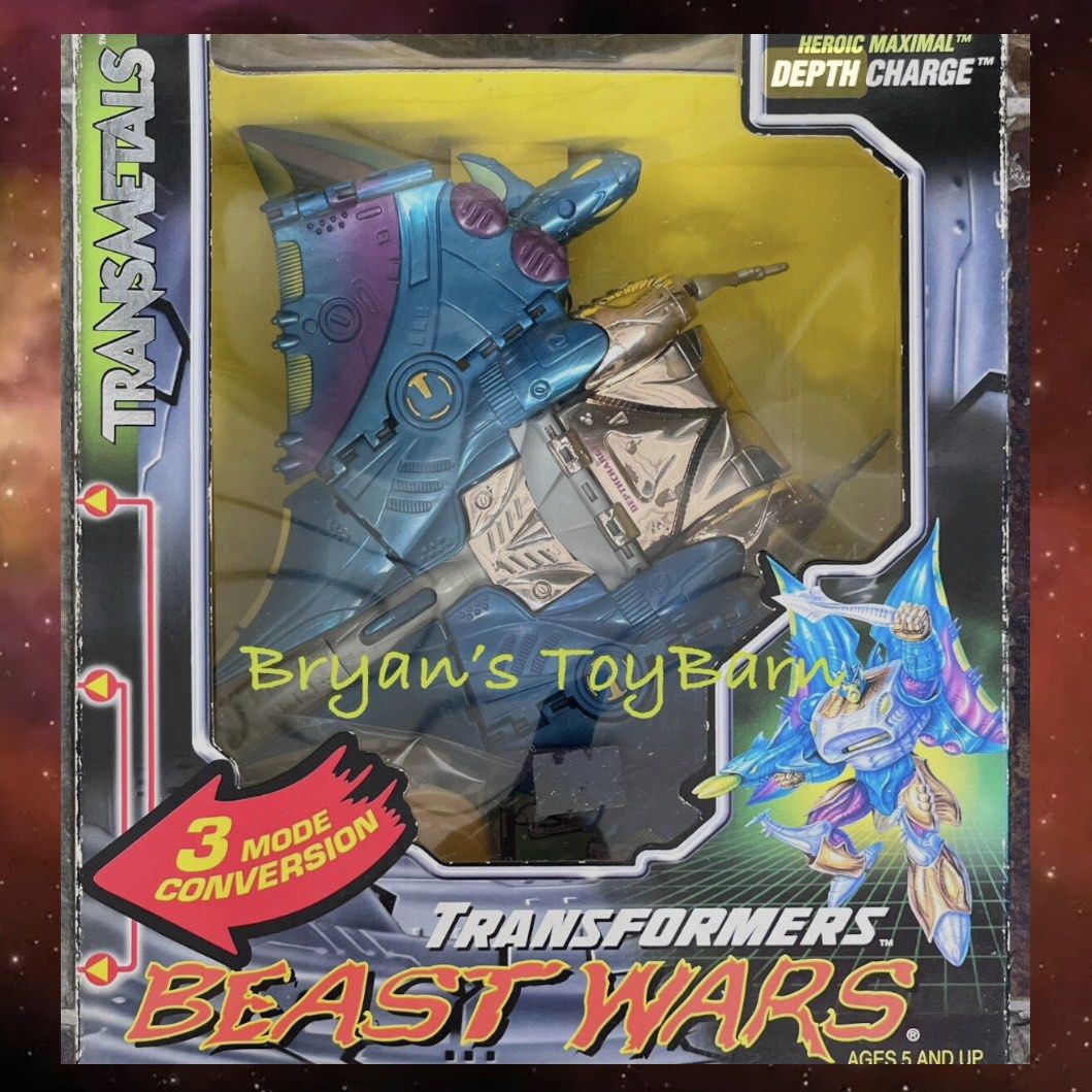 Transformers Beast Wars Transmetal Depth Charge Ultra Class Vintage