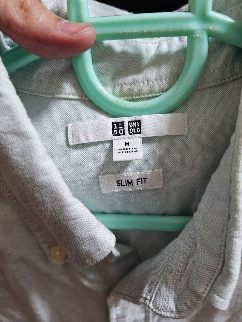 Uniqlo oxford polo (Category: Formal Shirts) located in Antipolo. Submitted by satisfactorylemon (Listing ID 1356719812, Image 3). Description: Uniqlo short sleeved oxford polo No issues, no stains Used once or twice only Decluttering.