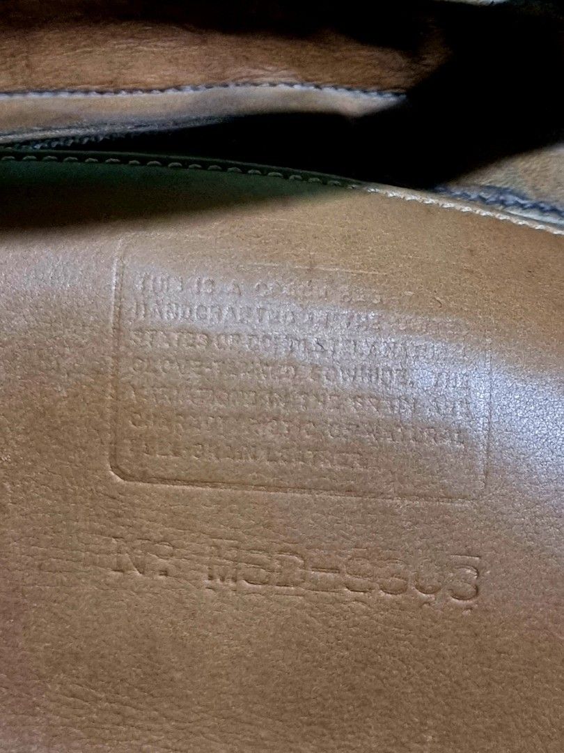 Vintage Coach Bleeker (Category: Luxury Bags & Wallets) located in Cabanatuan. Submitted by thegreatandpowerfulnathan (Listing ID 1356698694, Image 3). Description: Vintage Coach Bleeker Brown Color Made in the USA in 1998 Normal signs of usage for a vintage bag This bag has been cleaned and moisturized already to prolong its life. Mode of Delivery: J&T Mode of payment: GCASH Meet-up: City Mall, Sta. Rosa, Nueva Ecija Notes: •Shipping fee will be