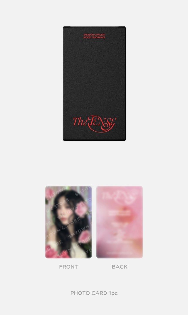 預訂> Taeyeon 太妍泰妍The TENSE MD Mood Fragrance Set 香水小