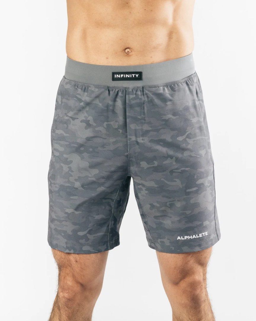 Alphalete Infinity Shorts (Shadow Gray) (Category: Shorts) located in Manila. Submitted by declutterbyecb (Listing ID 1356887409, Image 1). Description: Size: Medium .