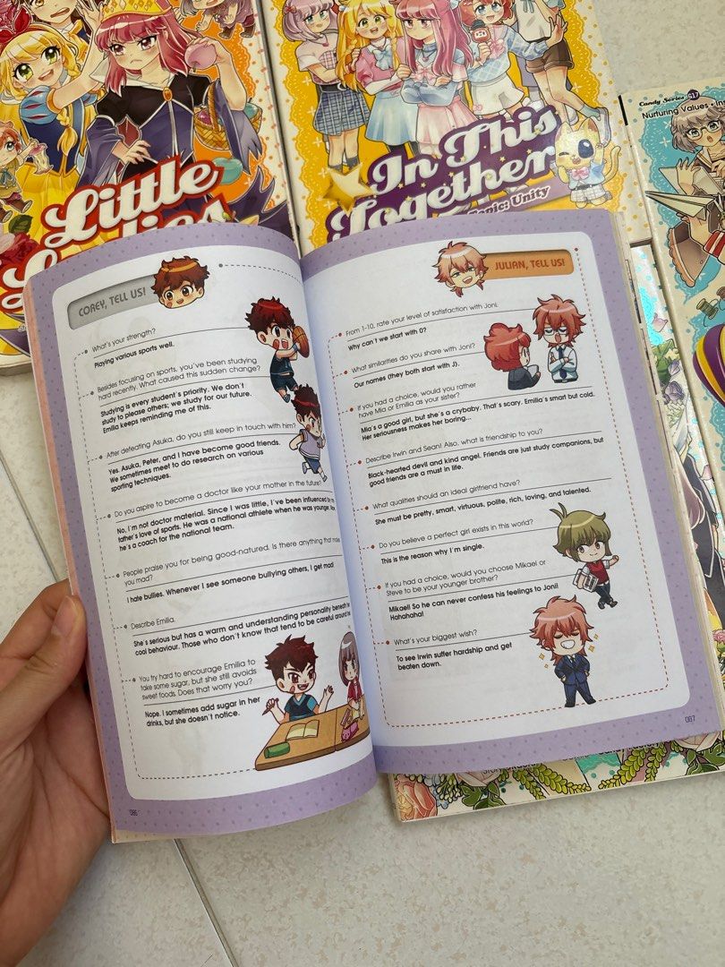 Candy series comic (Category: Storybooks) located in Singapore. Submitted by mcwingshehe (Listing ID 1356830673, Image 5). Description: 3 for $10.