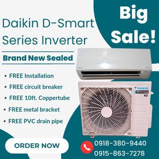 Daikin D-Smart Inverter Split Type Aircon