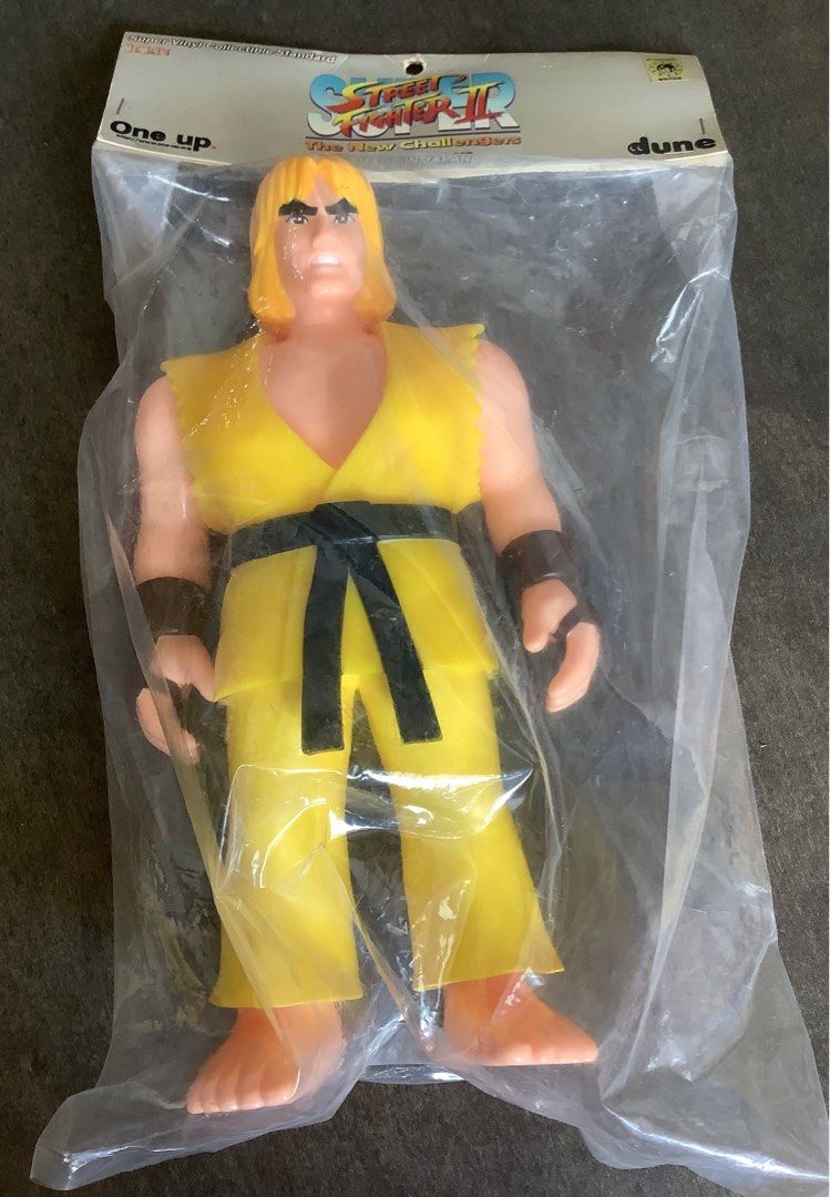 Figurine Kaieda Dune Muscleman Kinnikuman, Vinyle Souple (sofubi), Japon 2020, Blanc