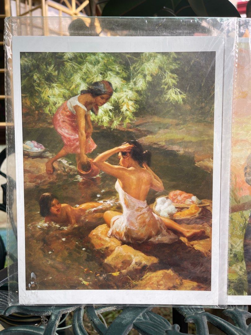 Fernando Amorsolo Good Quality Prints (Category: Art & Prints) located in Quezon City. Submitted by kulturang_pilipino (Listing ID 1356984404, Image 2). Description: A pair of Fernando Amorsolo good-quality prints in white boards for 1600 pesos only (pair).