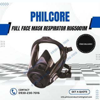 Full Face Mask Respirator RU65001M,Medical Mask,Gas Mask,Artificial Lung,Ventilator,Life Support Machine,Oxygenation Device,Safety Googles,Disposable Filtering Half Mask,Inhalator,Dust Mask,Breathing Mask,hard hat