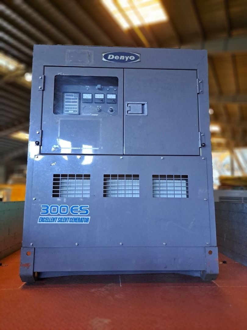 Generator 300KVA (Denyo Japan Surplus) (Category: Looking For) located in Cavite. Submitted by lapuagjans96184 (Listing ID 1356856066, Image 3). Description: Slightly used unit Good running condition Full PMS included Passed Load Testing - 2023 report Free delivery within Metro Manila.