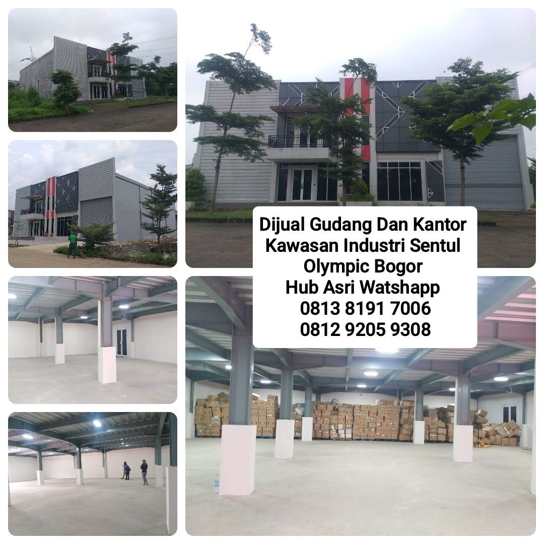 Gudang Kawasan Industri Sentul Olympic, Properti, Dijual di Carousell