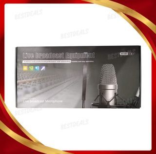 Live Broadcast Microphone (Condenser Microphone)