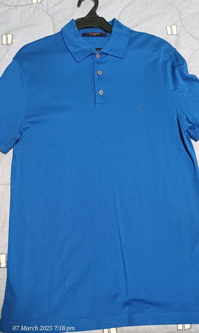 LV MENS POLO SHIRT (Category: Luxury Apparel) located in Pasay City. Submitted by airaonlineshops (Listing ID 1356935509, Image 3). Description: Good condition looks new used 3x only size small legit lv 12k.