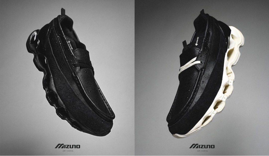Mizuno Wave Prophecy Moc GORE-TEX 黒白