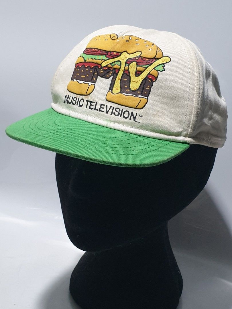 MTV x H&M Cap (Category: Caps & Hats) located in Las Pinas. Submitted by oldsthetics (Listing ID 1356980861, Image 2). Description: MTV x H&M Cap Slightly used Needs cleaning (Stocked) Kids size Detailed realtime photos/video are available for a closer look Selling as collectible or as intended For 350🔖 Location Las pinas No reservations First pickup/pay gets first.