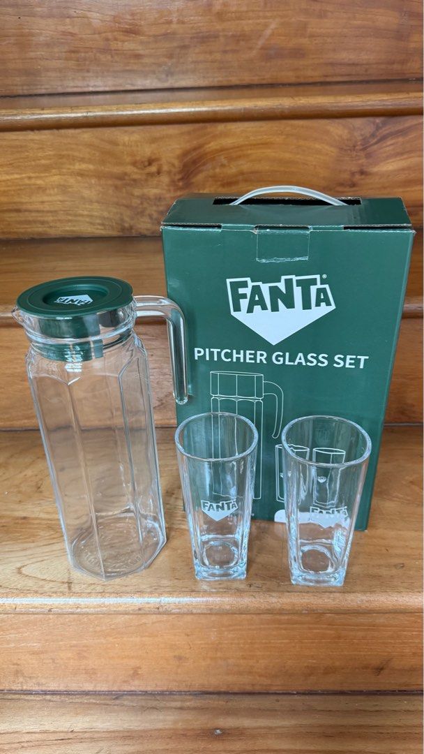 Pitcher glass set