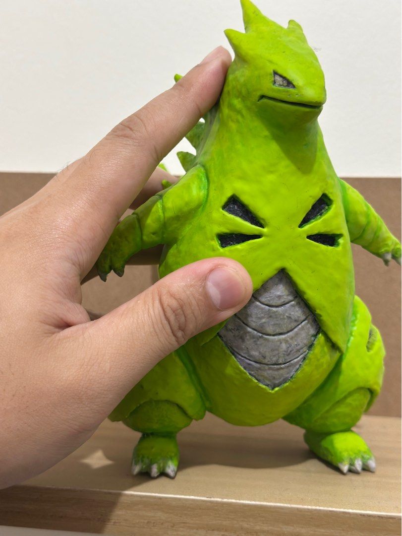 Pokemon : Tyranitar paper mache (Category: Figurines & Statues) located in Manila. Submitted by eruyotto (Listing ID 1356710457, Image 2). Description: .