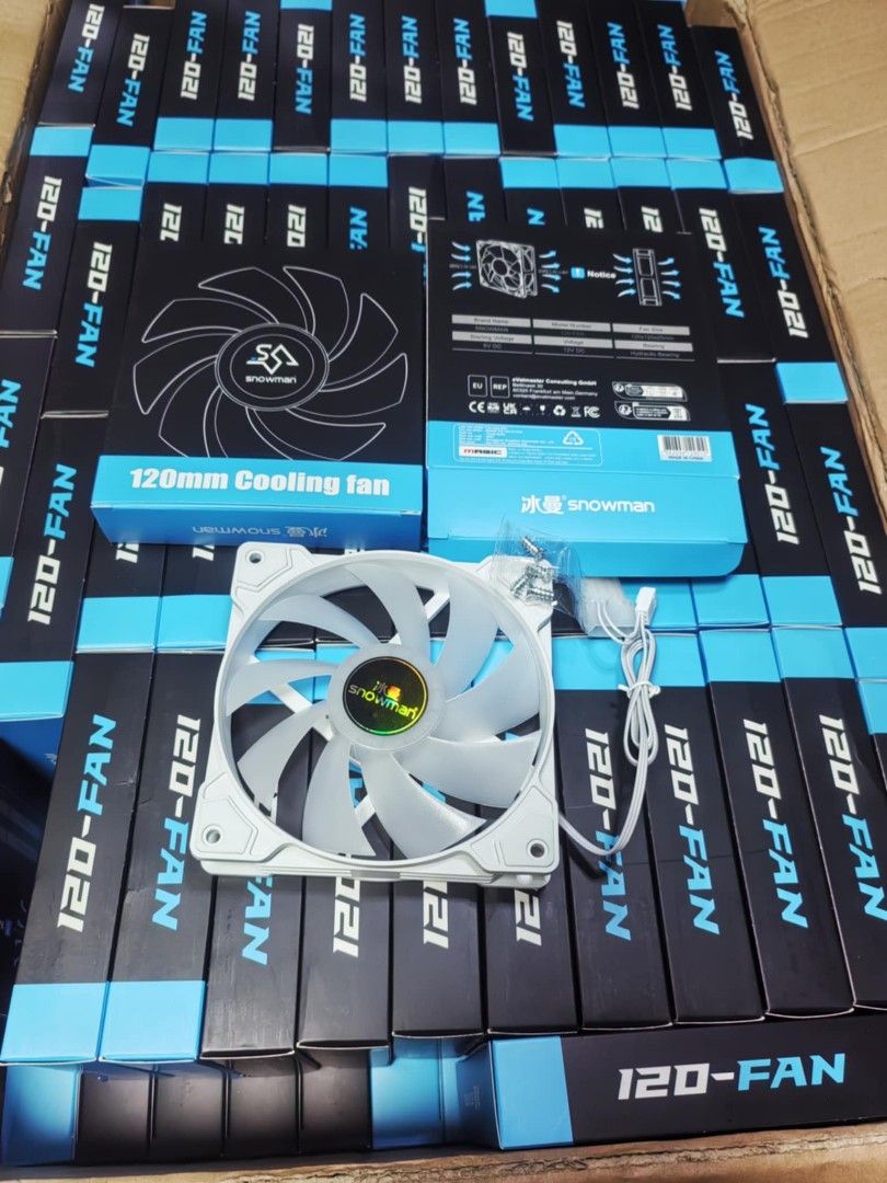 RGB COMPUTER FAN high quality (Category: Computer Parts) located in Taguig. Submitted by callidora_touchofelegance (Listing ID 1356853047, Image 1). Description: BrandNew ✅RGB FAN ✅WHITE COLOR fan ✅Rainbow Light Design ✅Molex connector and 3pin ✅120mm size ✅High Quality RGB Fan Kindly message us also on our Facebook Page J Pc Computer Services for more information..