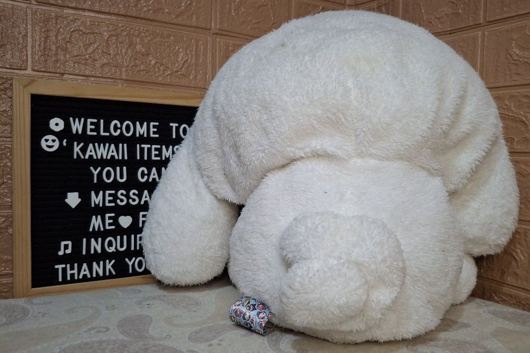 Sanrio Cinnamoroll Fluffy Jumbo Plush (Category: Plushies & Soft Toys) located in Bulacan. Submitted by kawaii_items_stuffed_toys (Listing ID 1356950450, Image 2). Description: Just message me if you ever want to see more pictures of the item, I'm more than glad to assist you. Preloved (But still in good condition) Flaws (kulang sa fiber idk masyado syang malambot for me hehe) Sanrio @1976 @1996 @2001 @2005 @2020 Sega Cinnamoroll Jumbo Plush Soft