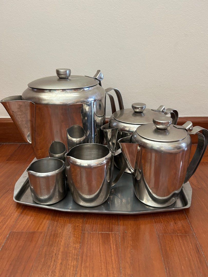 Stainless Steel Teapot Set