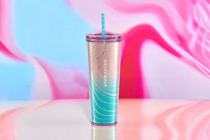 STARBUCKS Traditions 2025 Turquoise Cold Cup (Category: Water Bottles & Tumblers) located in Paranaque City. Submitted by anjongg (Listing ID 1356824397, Image 1). Description: brand new wt box.