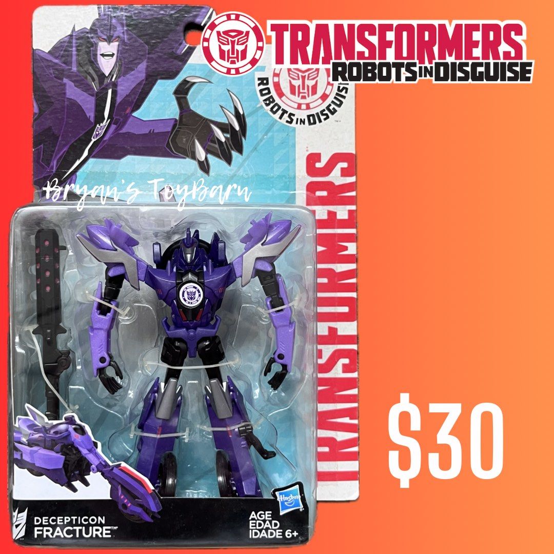 Transformers Fracture Robot in Disguise RID Deluxe Class by Hasbro 2015 ...