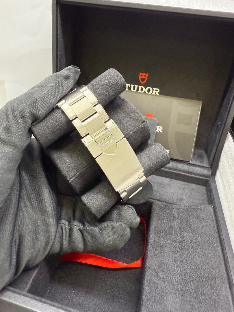 Tudor BLack Bay GMT (Category: Luxury Watches) located in Makati City. Submitted by itsyourwatches (Listing ID 1356871999, Image 2). Description: Tudor Black Bay GMT “Pepsi” Blue & Red Bezel BLack Dial Ref-79830RB Year 2023 With box & Warranty Card.