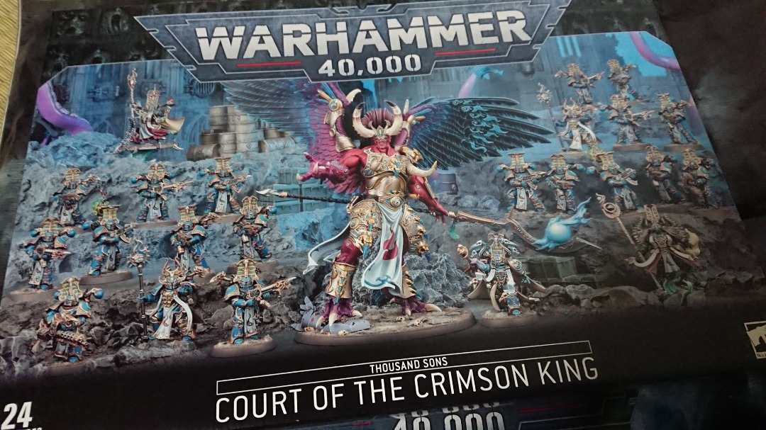 Warhammer 40k Court of the Crimson King Hobbies Toys Stationary