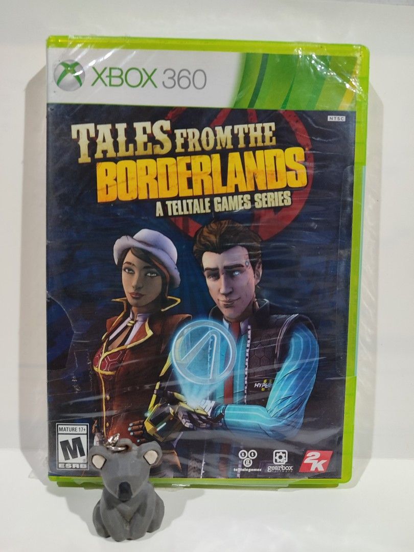 XBOX 360 - Tales from the Borderlands (BRAND NEW) "NTSC" (Category: Xbox) located in Mendez-Nunez. Submitted by sf2_gameshop (Listing ID 1356922607, Image 1). Description: PLEASE READ: Works on the following Xbox 360 unit with region: PAL - ? (Untested) NTSC/J - ? (Untested) NTSC/UC - √ (Yes) CONDITION: a brand new item though its plastic wrap has many tears (see photos). The sticker seal is intact. GENRE: Graphic-adventure, interactive film MODE