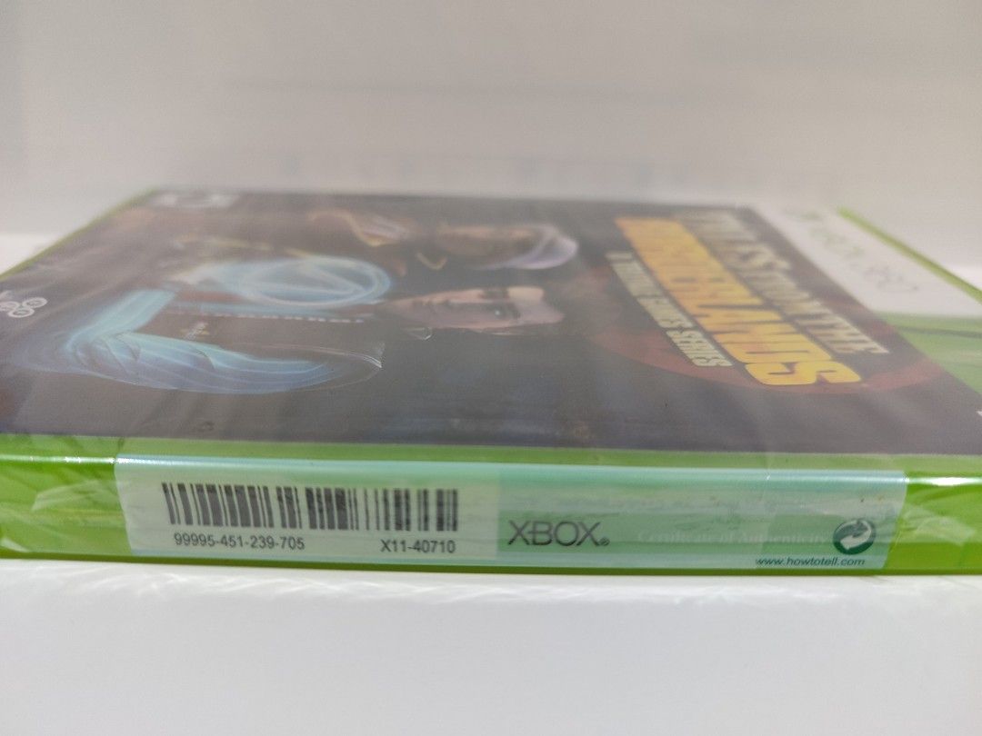XBOX 360 - Tales from the Borderlands (BRAND NEW) "NTSC" (Category: Xbox) located in Mendez-Nunez. Submitted by sf2_gameshop (Listing ID 1356922607, Image 3). Description: PLEASE READ: Works on the following Xbox 360 unit with region: PAL - ? (Untested) NTSC/J - ? (Untested) NTSC/UC - √ (Yes) CONDITION: a brand new item though its plastic wrap has many tears (see photos). The sticker seal is intact. GENRE: Graphic-adventure, interactive film MODE