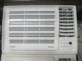 1HP CARRIER INVERTER WITH REMOTE  AIRCON WINDOW TYPE