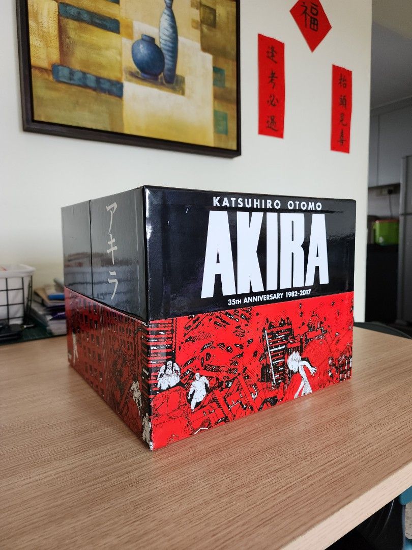 Akira 35th Anniversary Deluxe Box Set, Hobbies & Toys, Books ...