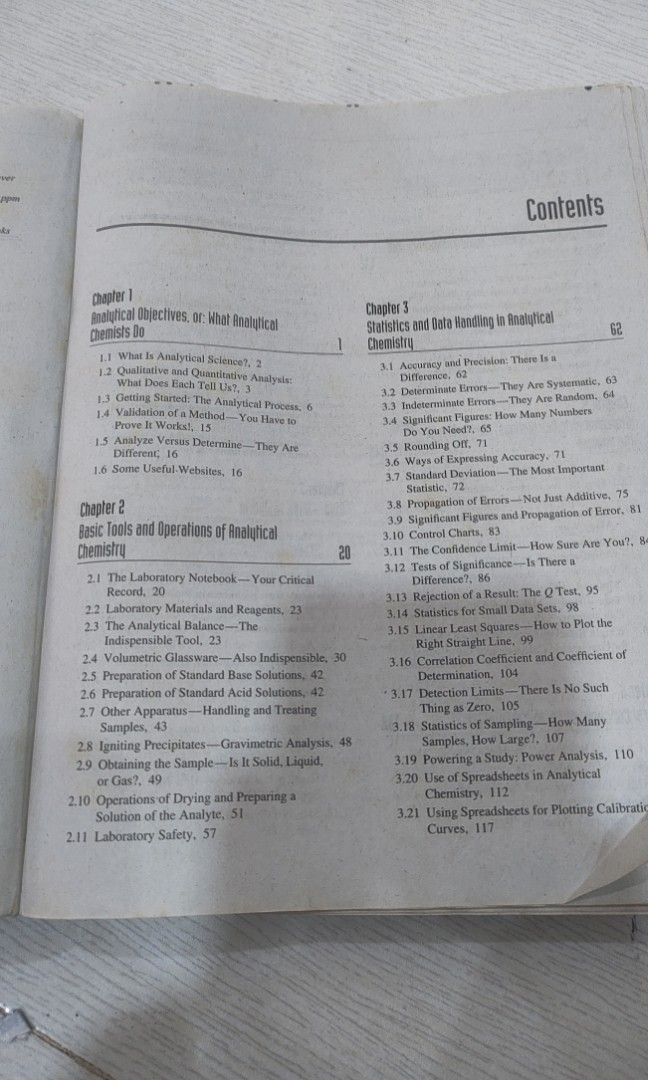 Analytical Chemistry | Wiley Custom Edition 7E (Category: Textbooks) located in Talisay. Submitted by philprelovedbooks (Listing ID 1357067409, Image 3). Description: .