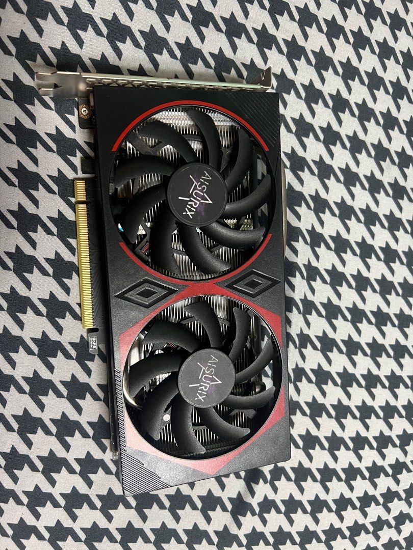 AISURIX GPU GTX 1660s 6G DDR6 (Category: Computer Parts) located in Muntinlupa City. Submitted by kbols (Listing ID 1357059399, Image 2). Description: Negotiable Used for a few mo ths Then stock na hindi na nagamit yung buong computer kaya tinanggal ko na Gpu .
