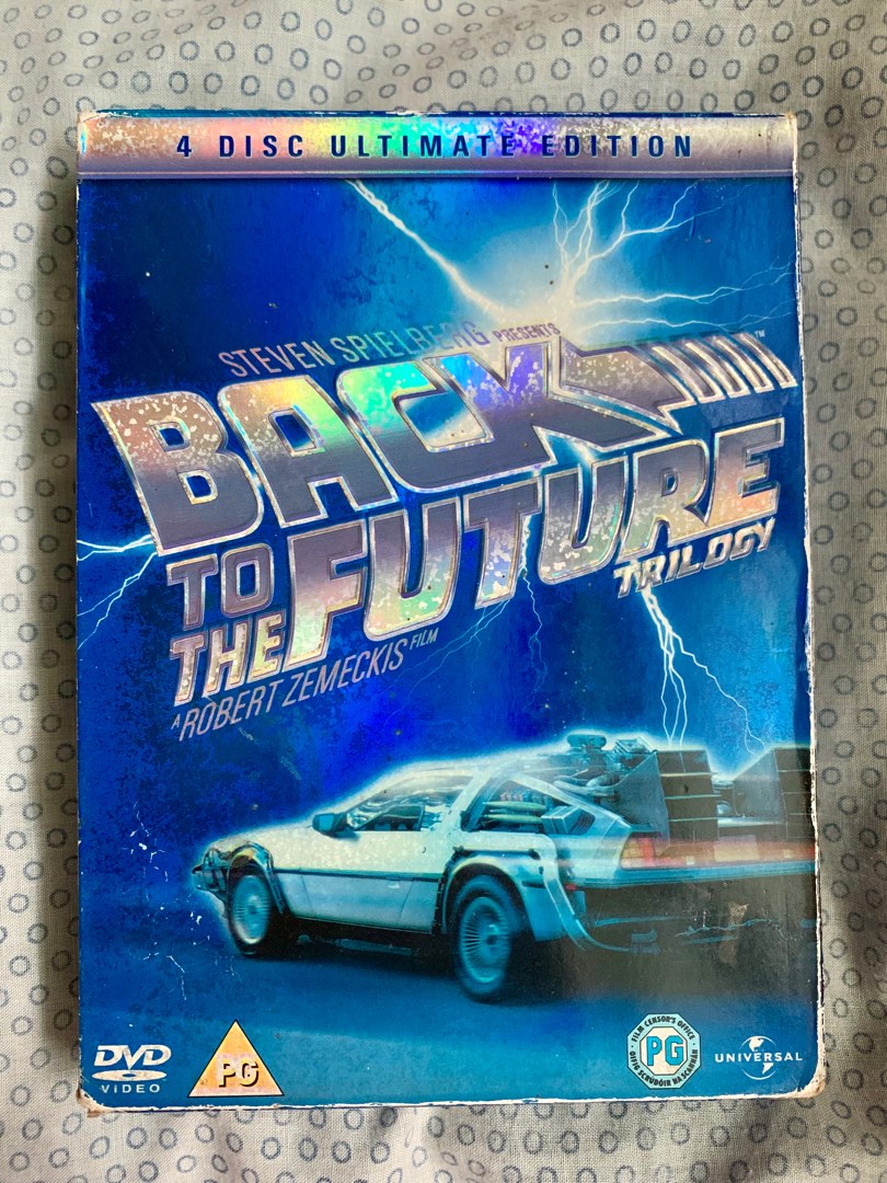 Bluray The Ultimate Edition Back to the Future Trilogy, Hobbies