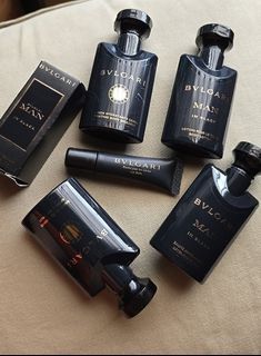 Bundle Bvlgari set from Emirates business class kit perfume after shave balm hydrating emulsion lotion etc etc.  Authentic