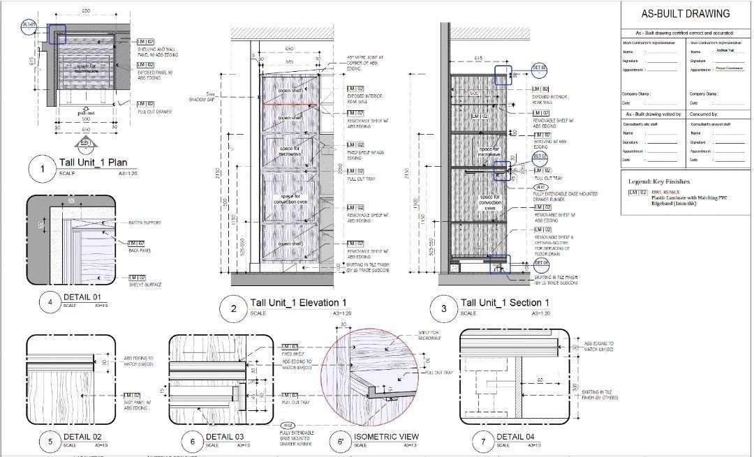 CAD Drafting for Interior Design & Architecture - Detailing in Plan ...