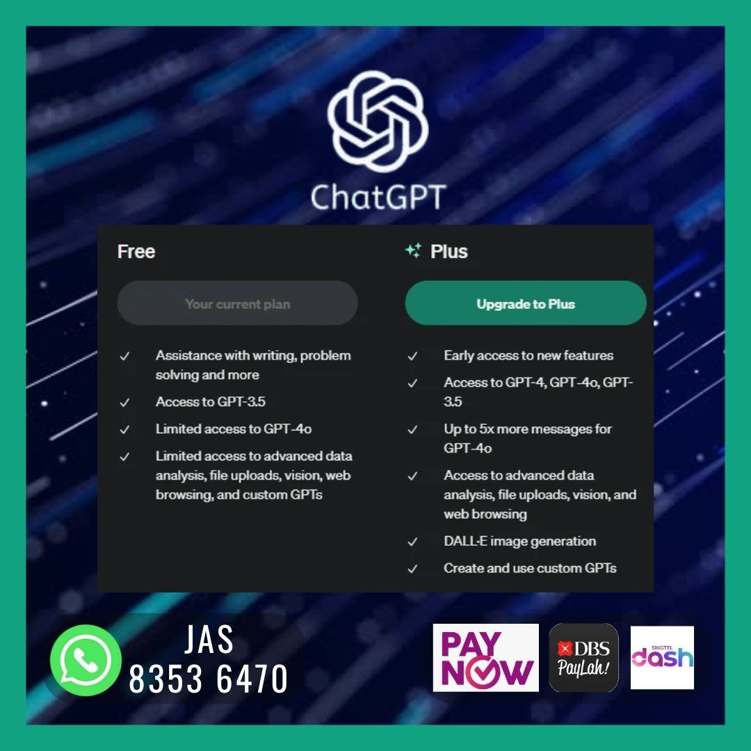 🌟ChatGPT 4.0 Plus | Pro | Team - Chat GPT 4.0 Gift Card Chatgpt 4.0 Gift Card chatgpt 4.0 Gift Card⭐️63437622338817111