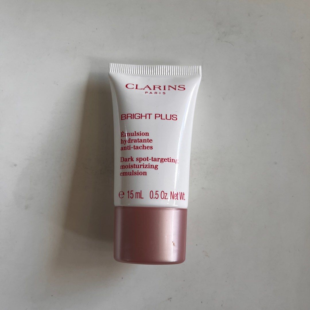 CLARINS BRIGHT PLUS DARK SPOT TARGETING MOISTURIZING EMULSION 15ml (Category: Face Care) located in Manila. Submitted by lessentiel.ph (Listing ID 1357085521, Image 1). Description: .