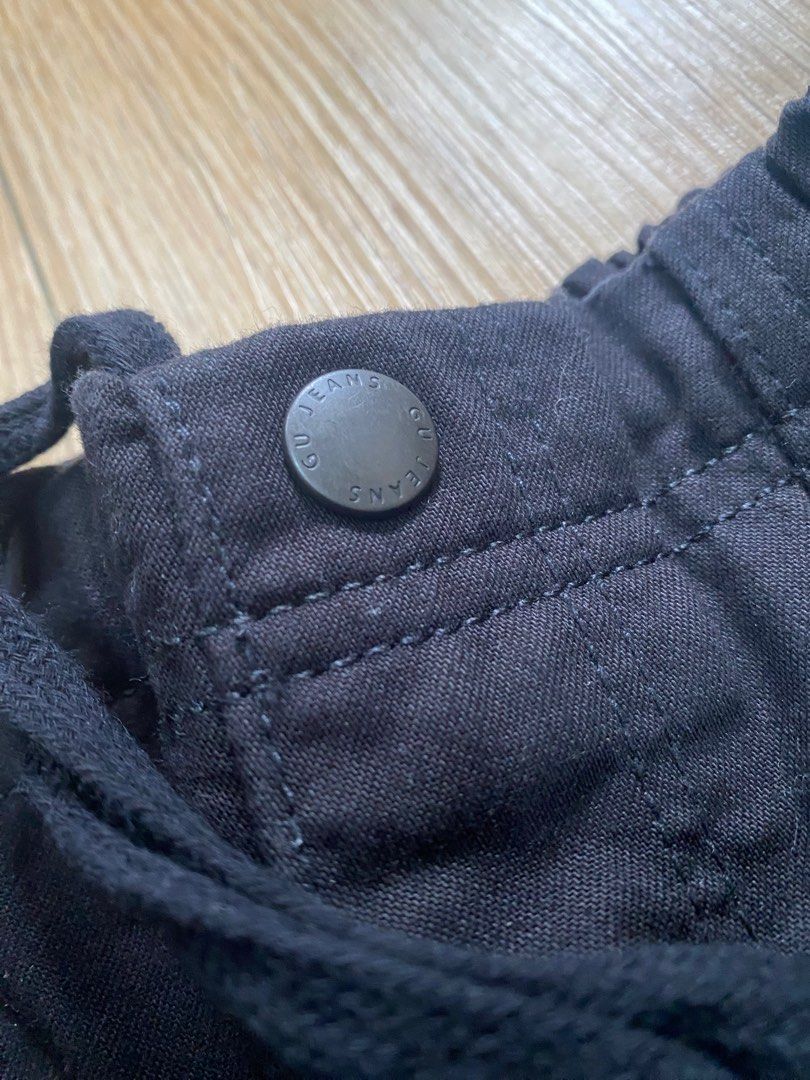 GU Cocoon Jogger pull-on pants - womens REPRICED (Category: Other Bottoms) located in Caloocan City. Submitted by jmfer25 (Listing ID 1357039555, Image 3). Description: Very good condition Price 650 + SF Location: Biñan, Laguna Small on tag 37" in length.
