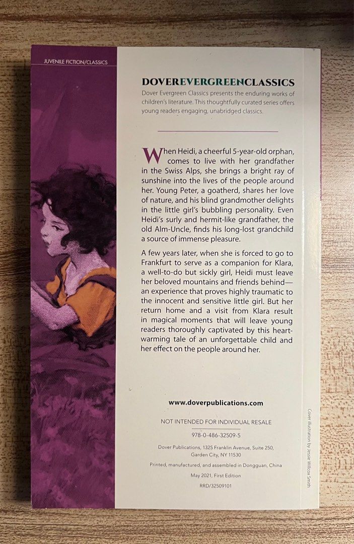 Heidi by Johanna Spyri (Category: Storybooks) located in Manila. Submitted by dp.est (Listing ID 1357069597, Image 2). Description: .