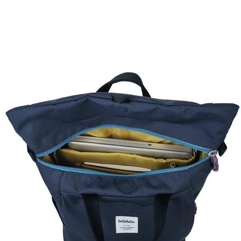 Hellolulu navy backpack （分類：背包）位於 Hong Kong。 由 rideronthelephant 提交（商品編號 1357029639，圖片 2）。簡介： 少用 唔想浪費 80%新。