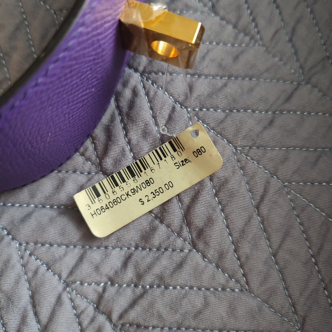 Hermes CDC Collier De Chien CDC Belt (Category: Luxury Accessories) located in Paranaque City. Submitted by portodimoda (Listing ID 1356999510, Image 3). Description: AUTHENTIC!!! LAST PRICE!!! SALE!!! Please do not message me if you have no intentions of buying. If you have doubts with regard to its authenticity, just leave my page Hermes Ceinture Femme Collier De Chien CDC Belt Crocus epsom gold hardware size 80 Stamp P square NO INCLUSIONS.
