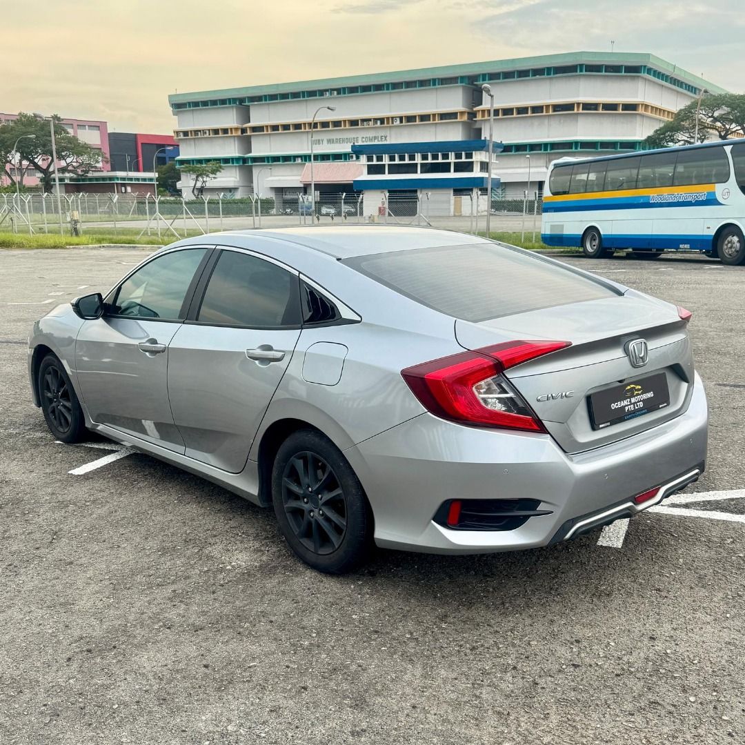 Honda Civic 1.6 VTI CVT Auto (Category: Used Cars) located in Singapore. Submitted by oceanzmotoring (Listing ID 1357064398, Image 2). Description: Vehicle Features Powerful & economical 1.6L I-VTEC engine. Automatic CVT transmission. Keyless entry/start/stop. ABS, SRS, TRC. Sports Rims, Smart key entry. Accessories multifunction steering wheel, leather interior, original touchscreen head-unit, electric parking brake. Plenty of room for passenger