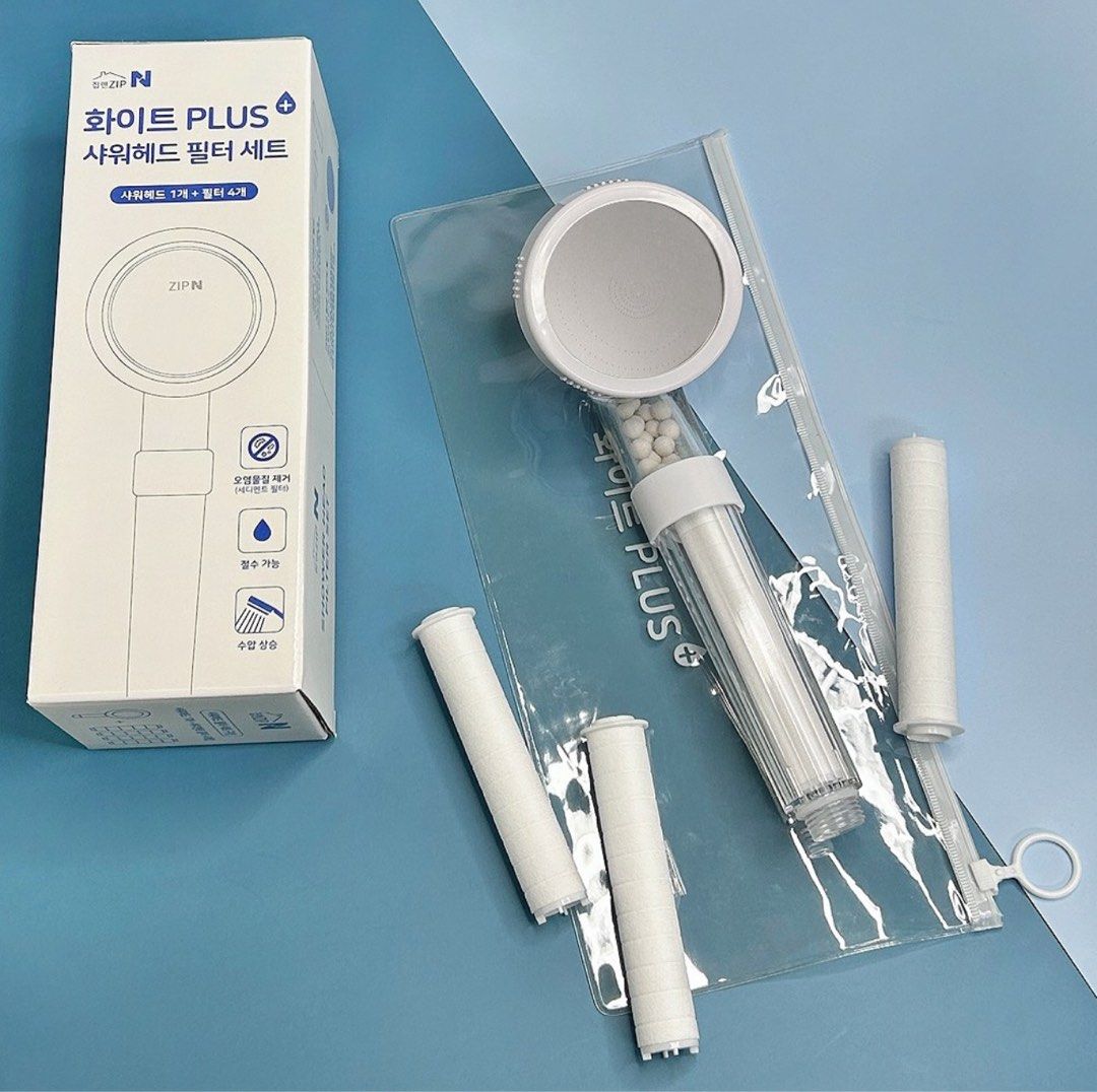 Korean shower filter (Category: Bathroom & Kitchen Fixtures) located in Pasig City. Submitted by DeclutterMommaKim (Listing ID 1357080057, Image 2). Description: Korean technology shower filter with 3 free filters..