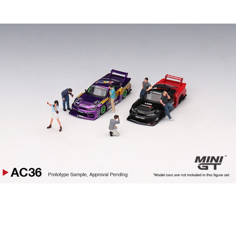 Mini GT 1/64 Scale Figurine: Car Enthusiasts Die-cast Figures MGTAC36 ...